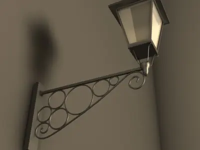 Streetlight PACK Low-poly 3D model