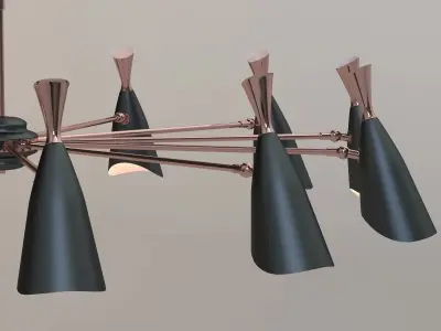 Duke Chandelier v1 by DelightFULL 3D model
