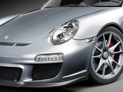 Porsche 911 GT3 2010 3D model