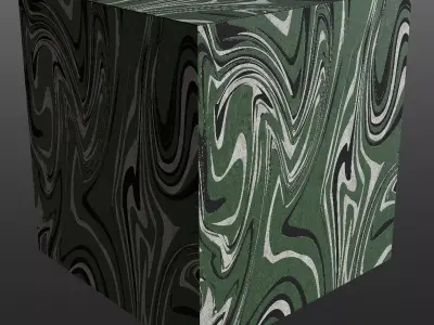 Green Abstract Wall Design 4k Pbr Texture Texture