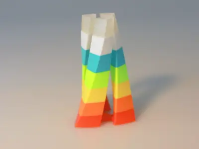 Tri-oval vase Free 3D print model