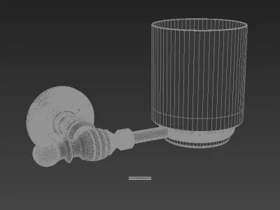 Ottoman Mansion Brush 3D model
