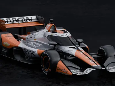Dallara IR18 3D model