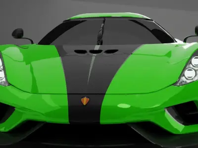 Koenigsegg Regera 3D model
