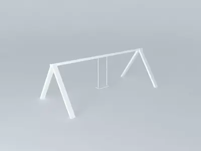 Swing set Free 3D model