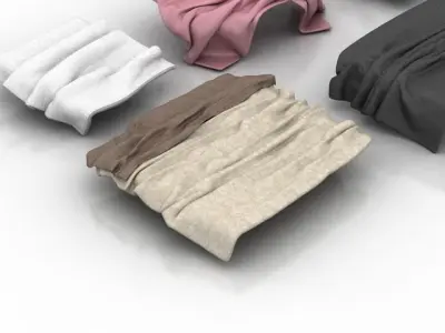 bed sheet  Free 3D model