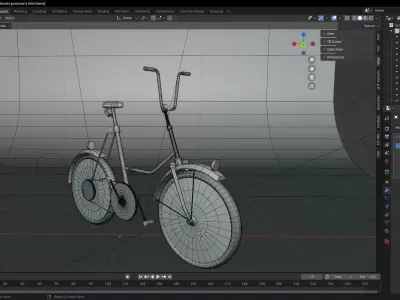 Bicycle 3D model 3D model from CGTrader