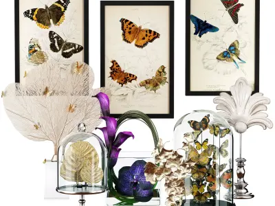 Decor set 41 3D model