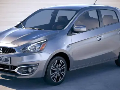 Mitsubishi Space Star 2018 3D model