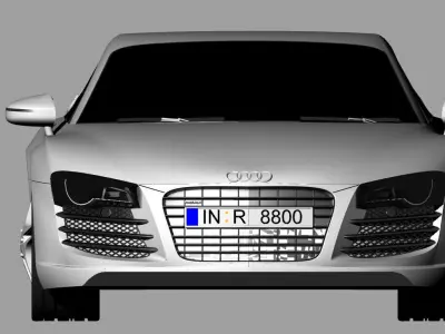 Audi R8 Type 42 3D model