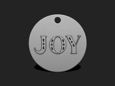 Christmas Ornament - Pendant -  Christmas Tree  - Decor - 15 3D print model