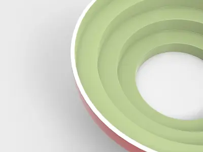 Puc Bowl Low-poly 3D model
