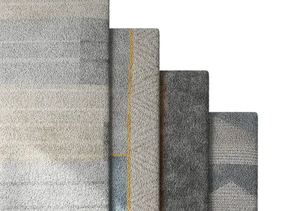 Carpet set 74 3D model