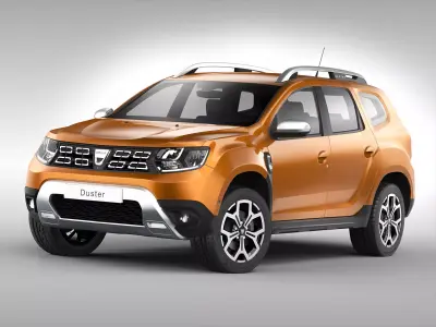 Dacia Duster 2018 3D model