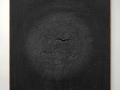 Plaster two square photo frames 67 Low-poly 3D model