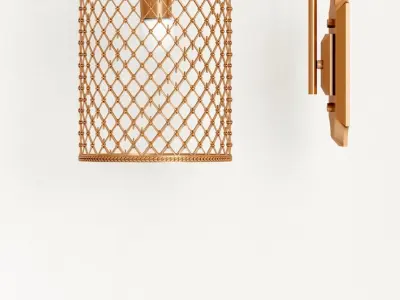 Modern wall lamp 3D model