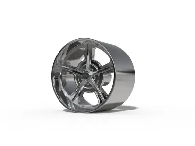 BILLET SPECIALATIES HERITAGE WHEEL  3D print model