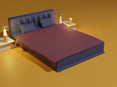 BEDROOM BEAUTY 3D model purchase