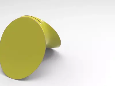 Kozi Vase Low-poly 3D model