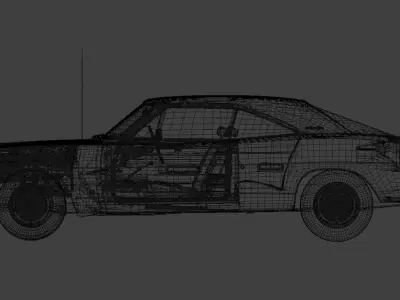 Dodge Charger 1969 3D model