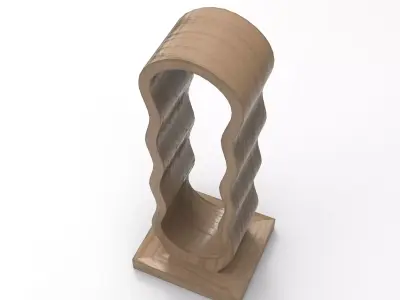 Kettu Bottle Holder Low-poly 3D model