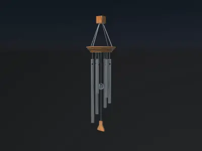  Wind Chimes 3D model