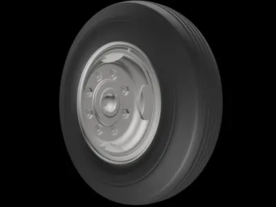 Euro-disc wheel 3D model