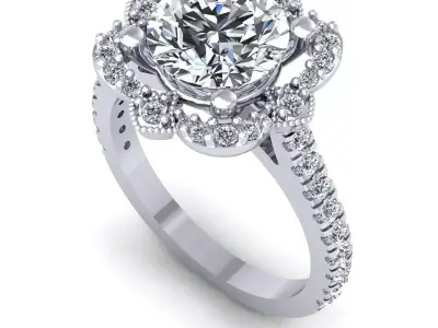 CAD-1866-Ring 3D print model