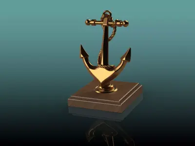 Anchor Home Decoration 3D print model