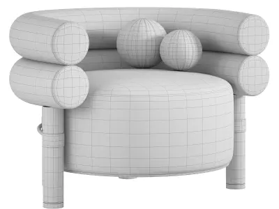 Rogers Armchair  3D model