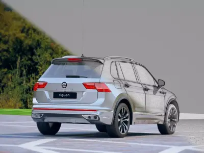 Volkswagen Tiguan  3D model