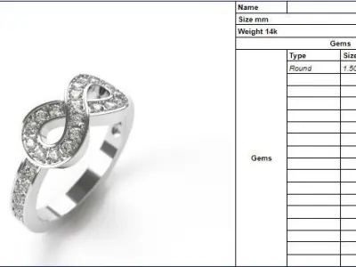 Ring 0146 3D print model