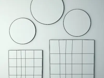 Toraja Carved Wood Panels 3D model