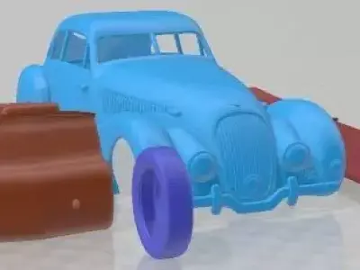 Bentley Embiricos Special 1938 Printable Car  3D print model