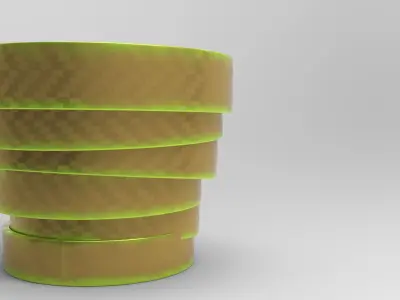 Luka Vase Low-poly 3D model