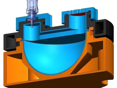 3D Printable Bioreactor Modular Type For Space Operation 3D print model