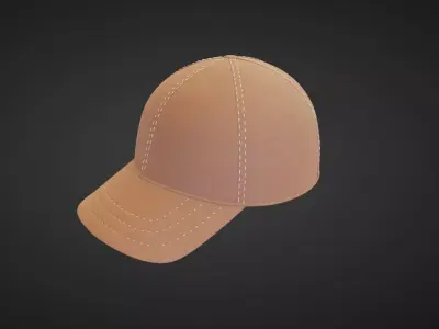 cap type1 Low-poly 3D model