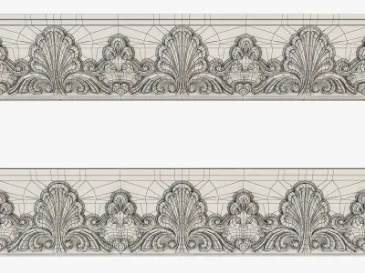 Moulding for CNC 3D model
