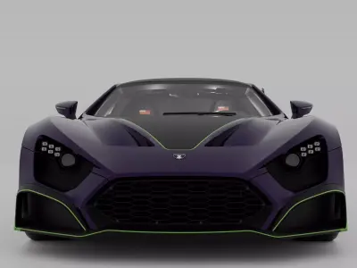 Zenvo TSR-S 3D model