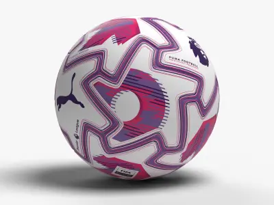 Puma Premier League 25-26 Ball 3D model