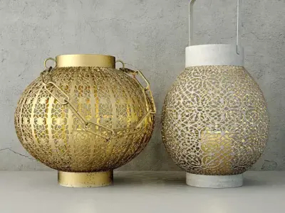 Lanterns by ZARA HOME 3D model