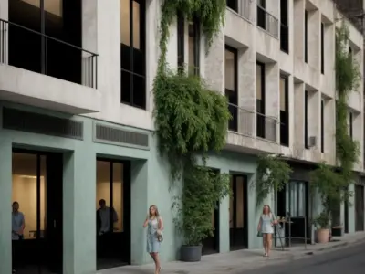 Residential building 3D model