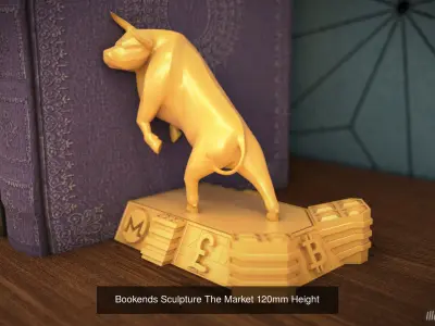 Art Deco Bull and Bear Market Collection