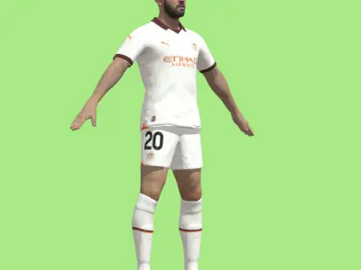 T-Pose Bernardo Silva Manchester City 23-24 3D model