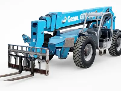 2012 GENIE GTH1056 Forklift Low-poly 3D model