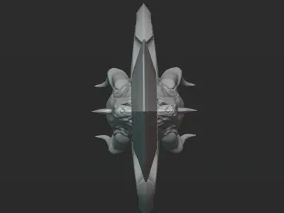 Dragon Slayer Sword 3D print model