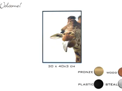 frame animal 3D model