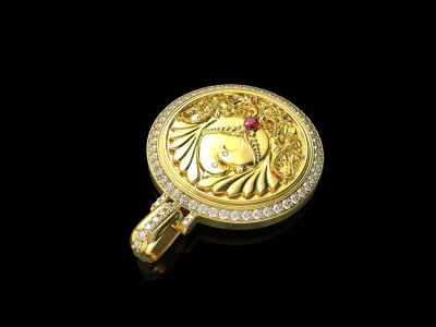 Gold N674 3D print model