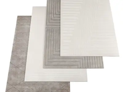 Rugs455 Low-poly 3D model