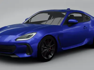 Subaru BRZ 2021 3D model